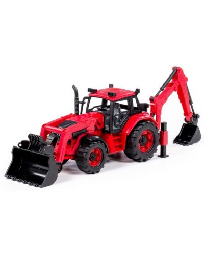 Jucărie Polesie - Tractor cu lopată și greblă - 2