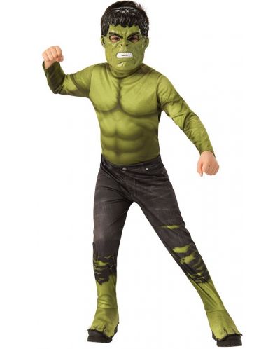 Costum de carnaval pentru copii Rubies - Avengers Hulk, mărimea L - 1