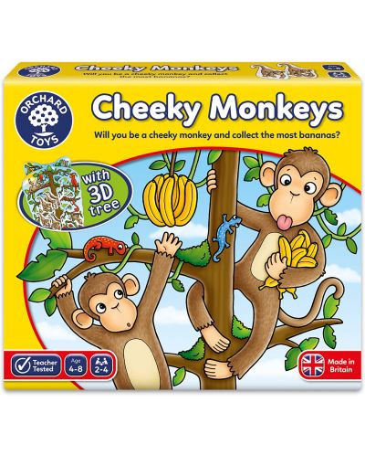 Joc educativ pentru copii Orchard Toys - Maimute obraznice - 1