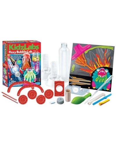 Set joc pentru experimente 4M Kidz Labs - Bule carbogazoase - 2