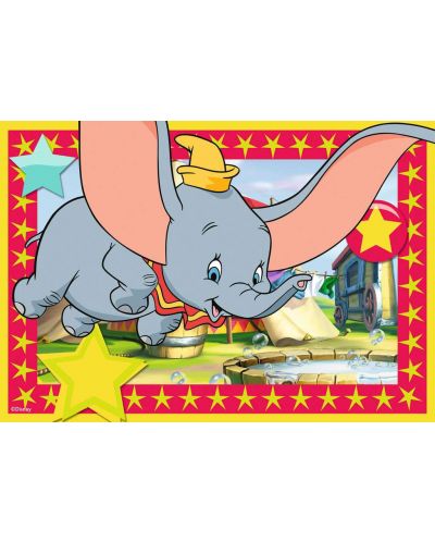 Puzzle penru copii Ravensburger 2 în1 - Chemarea aventurii: Cartea junglei și Dumbo - 3