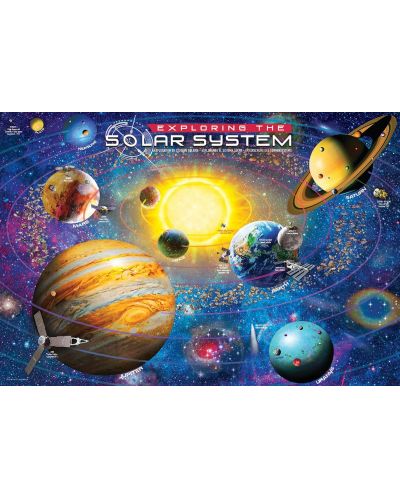Eurographics Puzzle de 100 de piese pentru copii - Lunch Box "Explorând sistemul solar" - 2