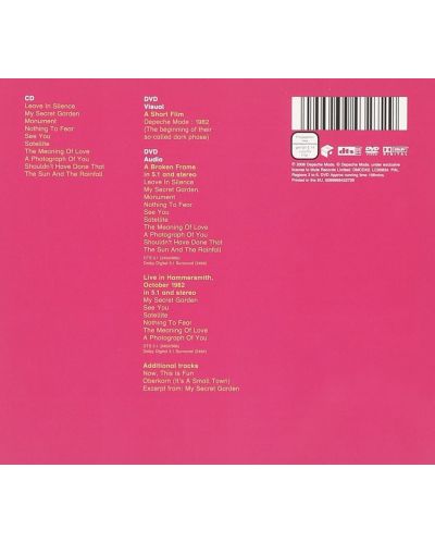 Depeche Mode - A Broken Frame, Collector's Edition (CD+DVD) - 2