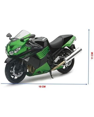 Jucărie pentru copii Newray - Motocicletă Kawasaki ZX-14R, 1:12
