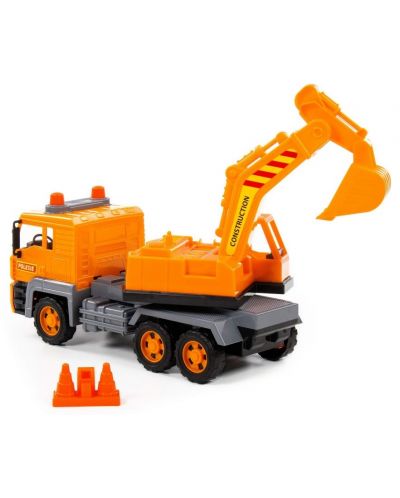 Jucărie Polesie - Camion cu excavator Diamond - 3