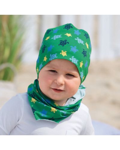 Pălărie pentru copii Sterntaler  - Cu protecție UV 50+, 45 cm, 6-9 luni - 3