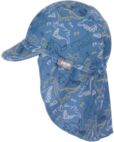 Pălărie pentru copii cu protecție UV 50+ Sterntaler - Cu dinozauri, 49 cm, 12-18 luni - 2