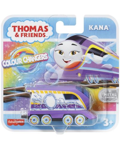 Jucărie pentru copii Fisher Price Thomas & Friends - Tren cu culoare schimbătoare, mov - 1