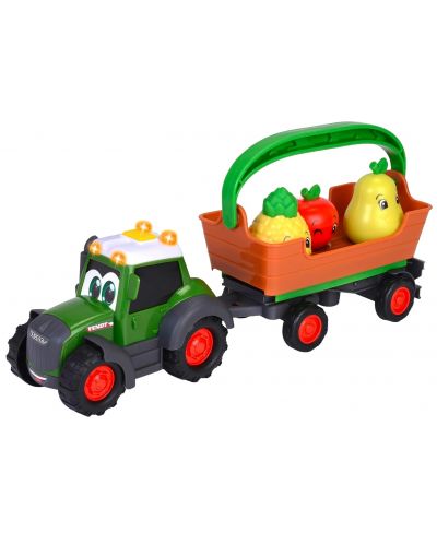 Simba Toys ABC - Tractor cu remorcă Freddy Fruit - 1