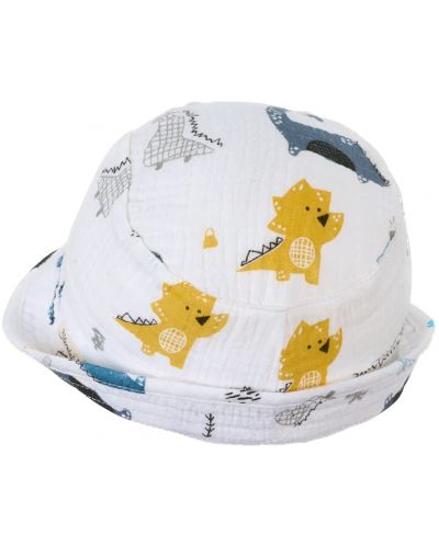 Pălărie de vară pentru copii Sterntaler - С динозаври, 55 cm, 4-6 ani - 2