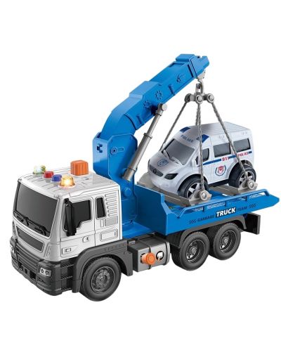 Raya Toys Kids Kids Roadside Assistance Truck - cu muzică și lumini, 1:16	 - 1