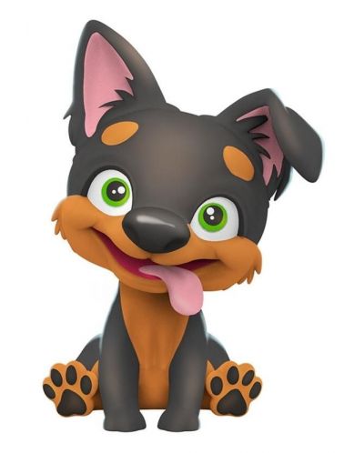 Joaca de copii Kidz World Washy Friends - Cățeluș de baie cu noroi, Corgi - 3