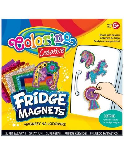 Magneti pentru frigider pentru copii Colorino Creative - sortiment - 1