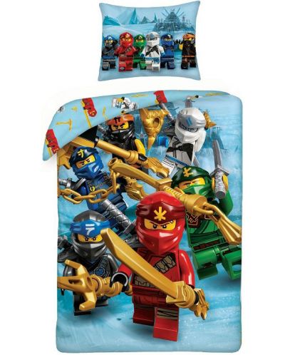 adjective Honorable Category Set lenjerie de pat copii Uwear - Lego Ninjago 2021, detasament | Ozone.ro