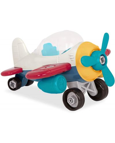 Jucarie pentru copii Battat Wonder Wheels - Avion de asamblat - 1