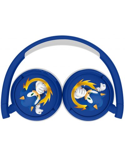 Căști pentru copii OTL Technologies - Sonic The Hedgehog, wireless, albastre - 4