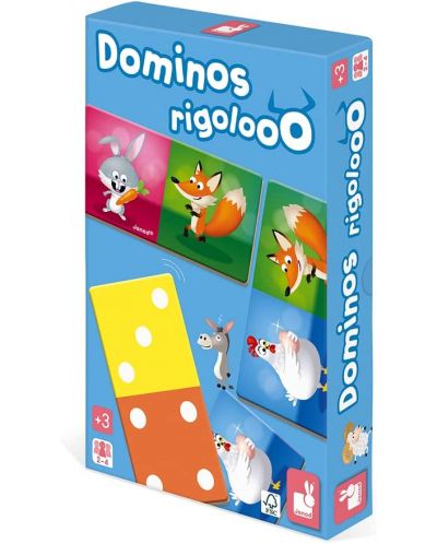 Domino pentru copii Janod - Rigoloo - 1