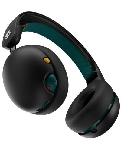 Căști pentru copii Skullcandy - Grom Wireless, безжични, negre/verzi - 2