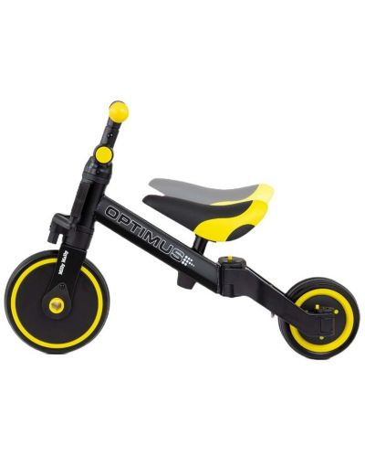 Bicicleta pentru copii Milly Mally 3 în 1 - Optimus, galben - 5
