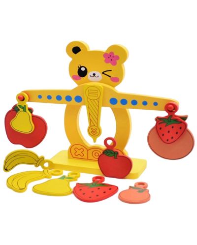 Cântar de matematică pentru copii Raya Toys - Bear - 1