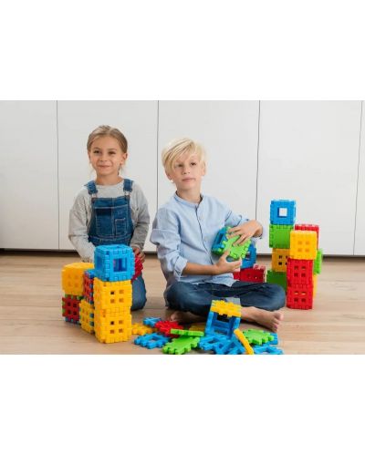 Set blocuri de constructie pentru copii, de 150 piese - 3