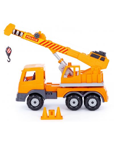 Jucărie pentru copii Polesie Toys - Camion cu macara - 4