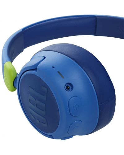Casti wireless pentru copii JBL - JR 460NC, ANC, albastre - 4