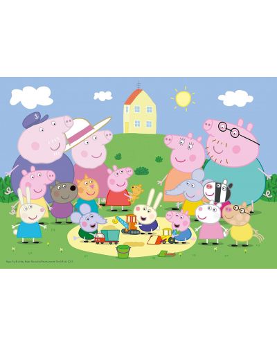 Puzzle pentru copii Ravensburger  din 35 piese - Distracție la soare cu Peppa Pig - 2