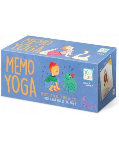 Buki France joc de memorie pentru copii - Yoga - 2