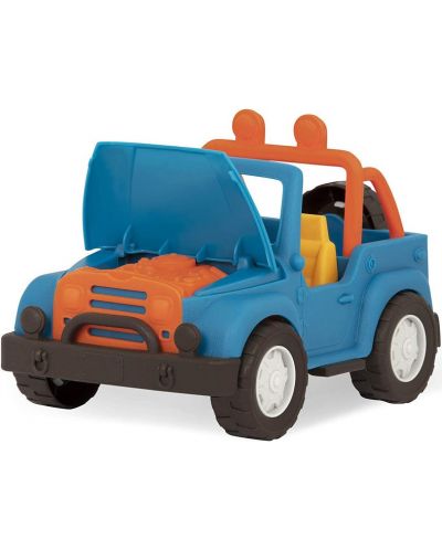 Jucarie pentru copii Battat Wonder Wheels - Mini Jeep 4 x 4, albastru - 2