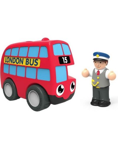 Jucarie pentru copii WOW Toys - Autobuzul lui Basil - 1