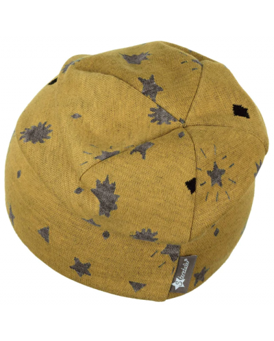 Pălărie pentru copii cu căptușeală din fleece Sterntaler - 53 cm, 2-4 ani, galben - 2