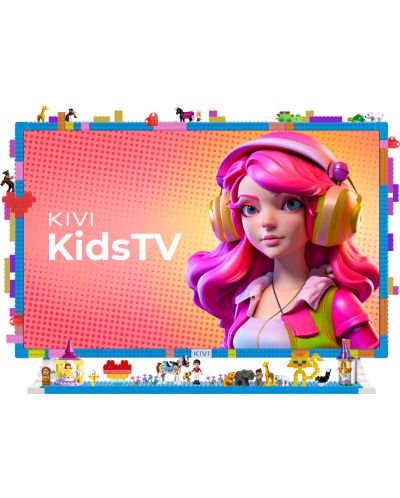 Televizor inteligent pentru copii KIVI - KidsTV, 32'', FHD, lumină albastră scăzută - 3
