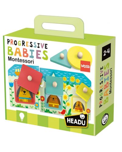 Joc pentru copii Headu - Bebeluși Montessori progresivi - 1