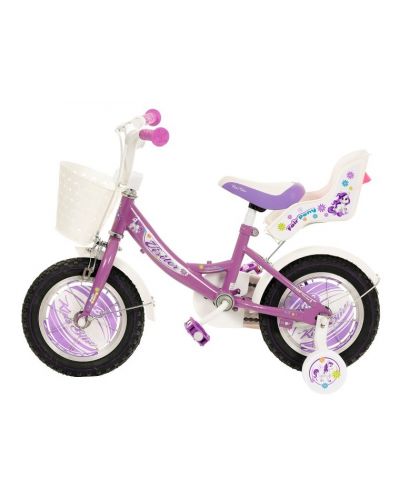 Bicicleta pentru copii Venera Bike - Pony, 12'', violet - 3