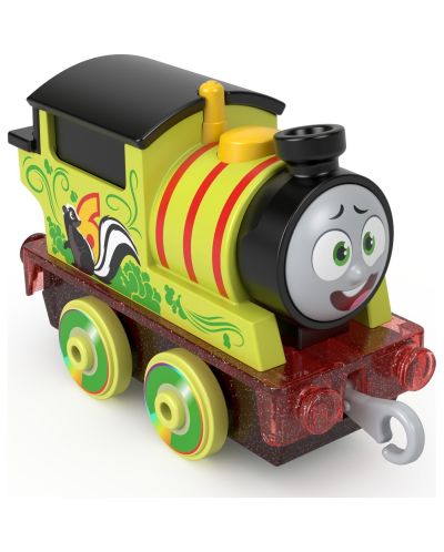 Jucărie pentru copii Fisher Price Thomas & Friends - Tren cu culoare schimbătoare, galbenă - 2