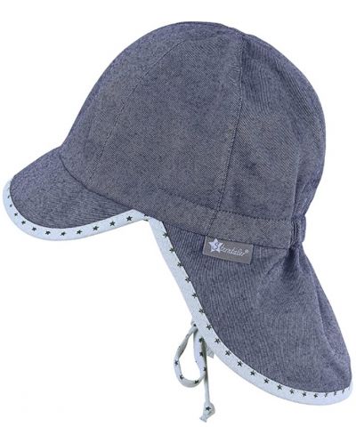 Pălărie pentru copii cu protecţie UV 50+ Sterntaler - Cu placa de gat, 43 cm, 5-6 luni - 2