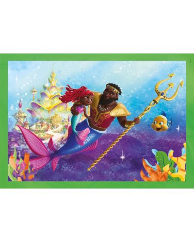 Puzzle pentru copii Clementoni 4 în 1 - Ariel - 3