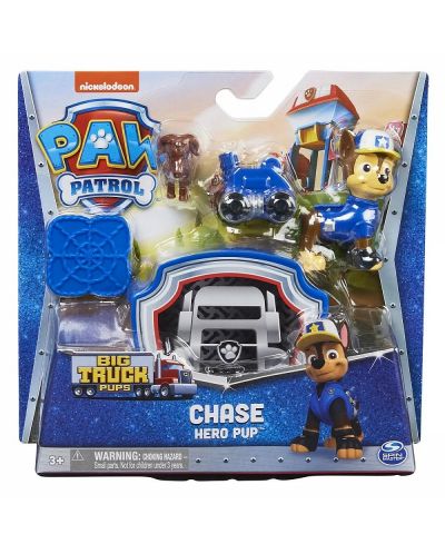 Jucărie Spin Master Paw Patrol - Hero Pup, Chase  - 1