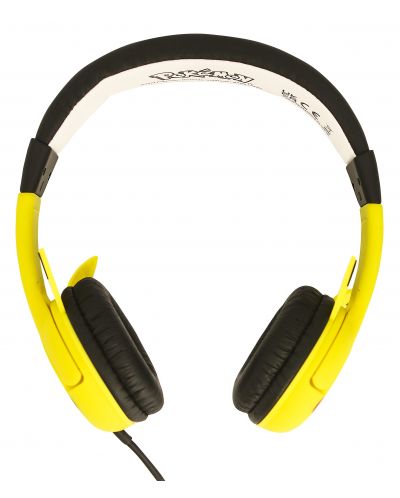 Căști pentru copii OTL Technologies - Urechi de cauciuc Pikacku, galben - 5