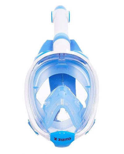 Mască de snorkeling pentru copii Zizito - mărimea XS, albastru  - 2
