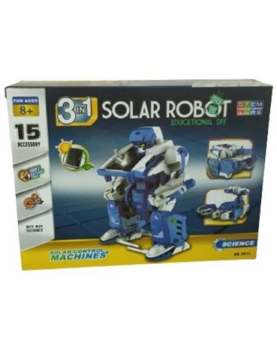 Robot solar pentru copii 3 în 1 Guga STEAM - Robot și mașini de luptă - 5