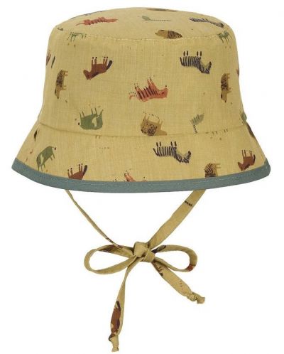 Pălărie de vară pentru copii cu protecție UV 50+ Sterntaler - Cu două fețe, 47 cm, 9-12 luni - 5