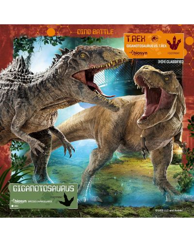 Puzzle pentru copii  Ravensburger 3 x 49 piese - Lordul Lumii Jurassic - 3