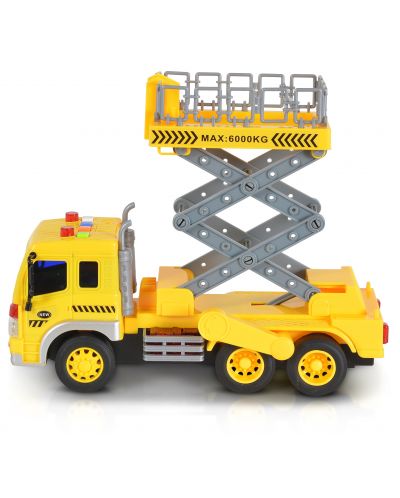 Jucărie pentru copii Moni Toys - Camion cu macara, 1:16 - 3