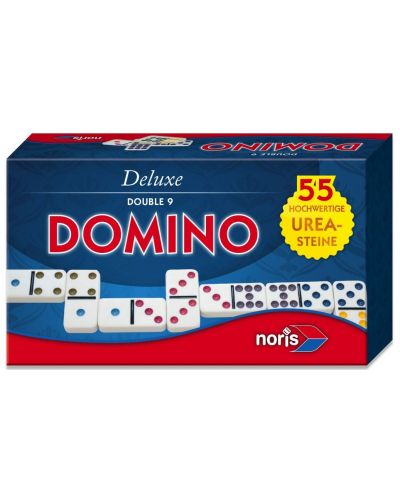 Joc pentru copii Noris - Domino Deluxe Double 9 - 1