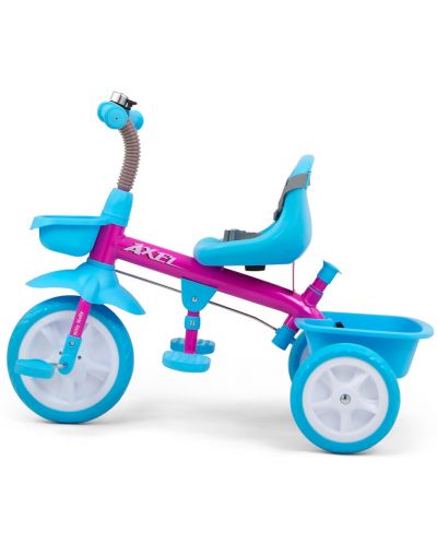 Tricicleta pentru copii Milly Mally - Axel, albastru/roz - 3