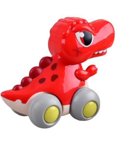 Jucărie pentru copii Hola Toys - Dinozaurul rapid, roșu - 4