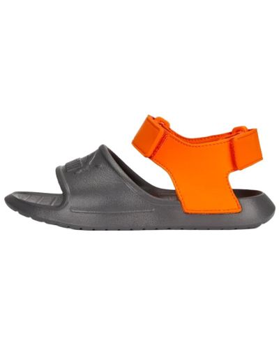 Sandale pentru copii Puma - Divecat v2 Injex PS, negre/portocalii - 1