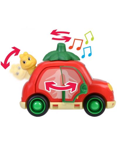 Jucărie pentru copii Dickie Toys - Cărucior ABC Fruit Friends, asortiment - 6